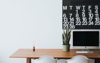 Photo Self-care: Freelancer at desk